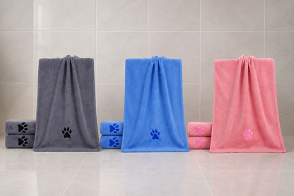 Super saugfähiges Mikrofaser-Hundehandtuch – weich, praktisch & vielseitig