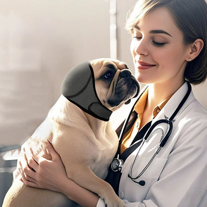 Dog Noise Reduction Sound Insulation Ear Muffs Swimming Waterproof Headgear Dog Emotional Soothing Headgear