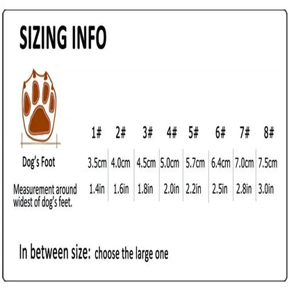 Truelove Dog Shoes Waterproof Anti-Slip Rain Boots Warm Snow Reflective for Small Medium Large Pet Sports Training TLS3961