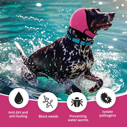 Dog Noise Reduction Sound Insulation Ear Muffs Swimming Waterproof Headgear Dog Emotional Soothing Headgear