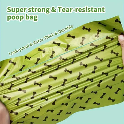 30-600 Pcs Dog Poop Bags for dog Large Cat Waste Bags Doggie Outdoor Home Clean Refill Garbage Bag Pet Supplies 15 Bags/ Roll